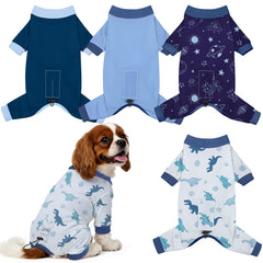 Pijama Unicorn Catcher para perros: pack de 4 piezas con estampados variados para cada ocasión