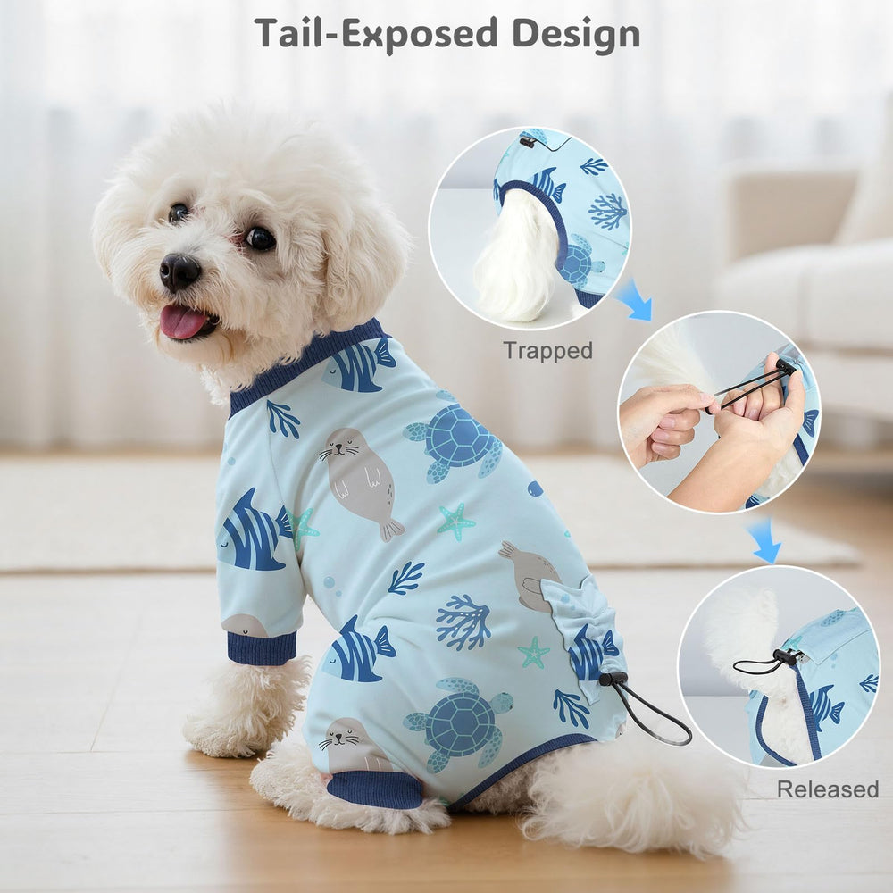 pijama unicorn catcher para perro con tallas para todo tipo de razas.