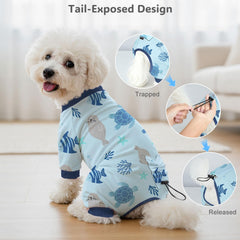 pijama unicorn catcher para perro con tallas para todo tipo de razas.