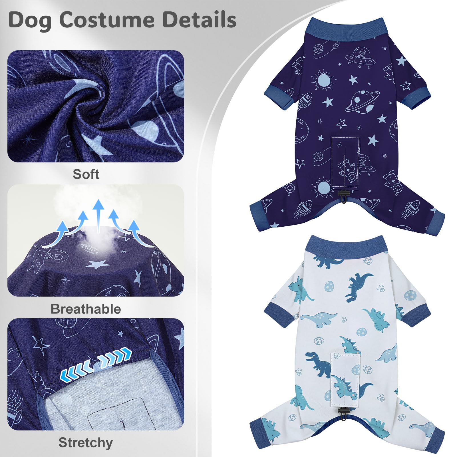 Pijama Unicorn Catcher en tejido elástico: libertad de movimiento para paseos y juegos