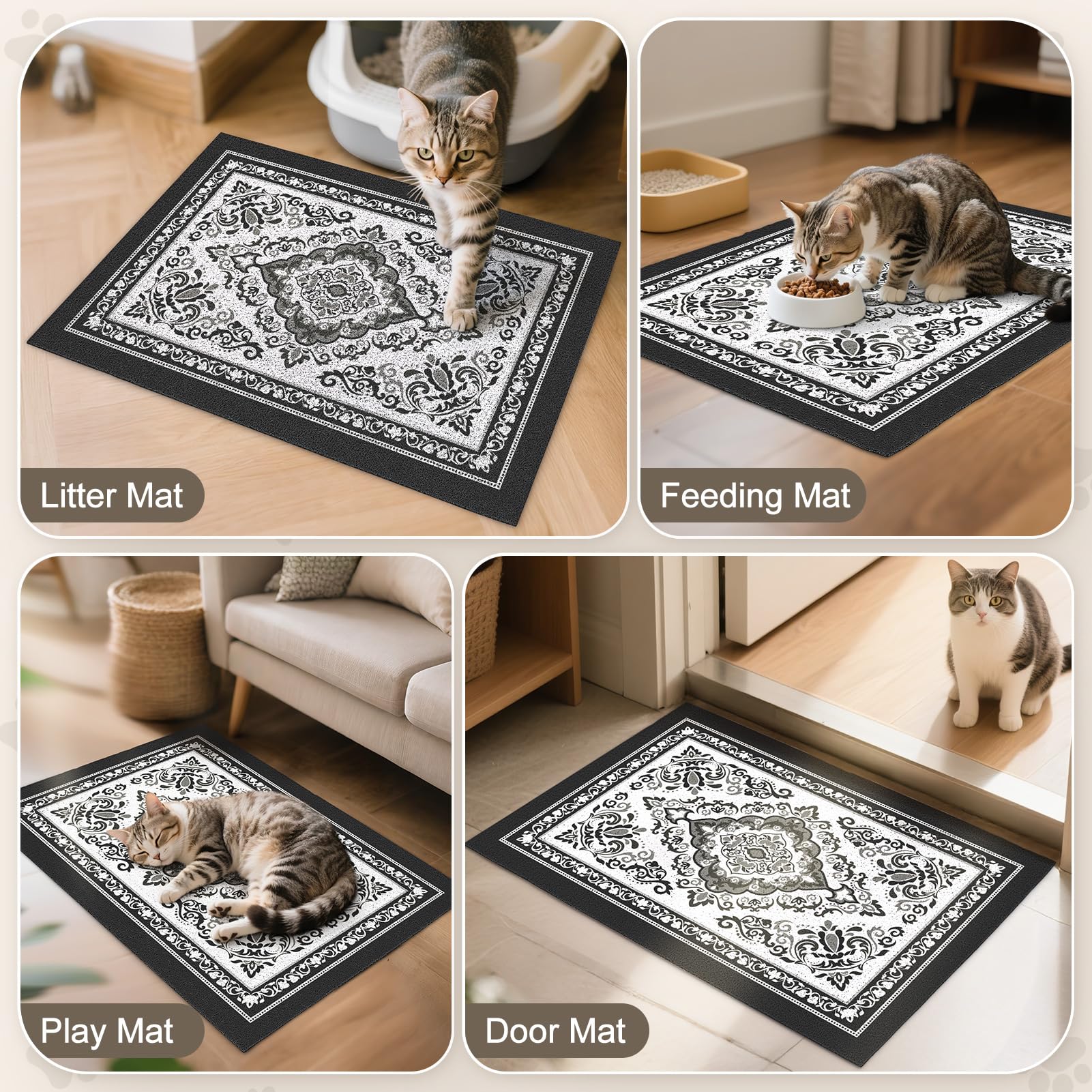 Tamaño grande Unicorn Catcher 40x30 para caja de arena de gatos