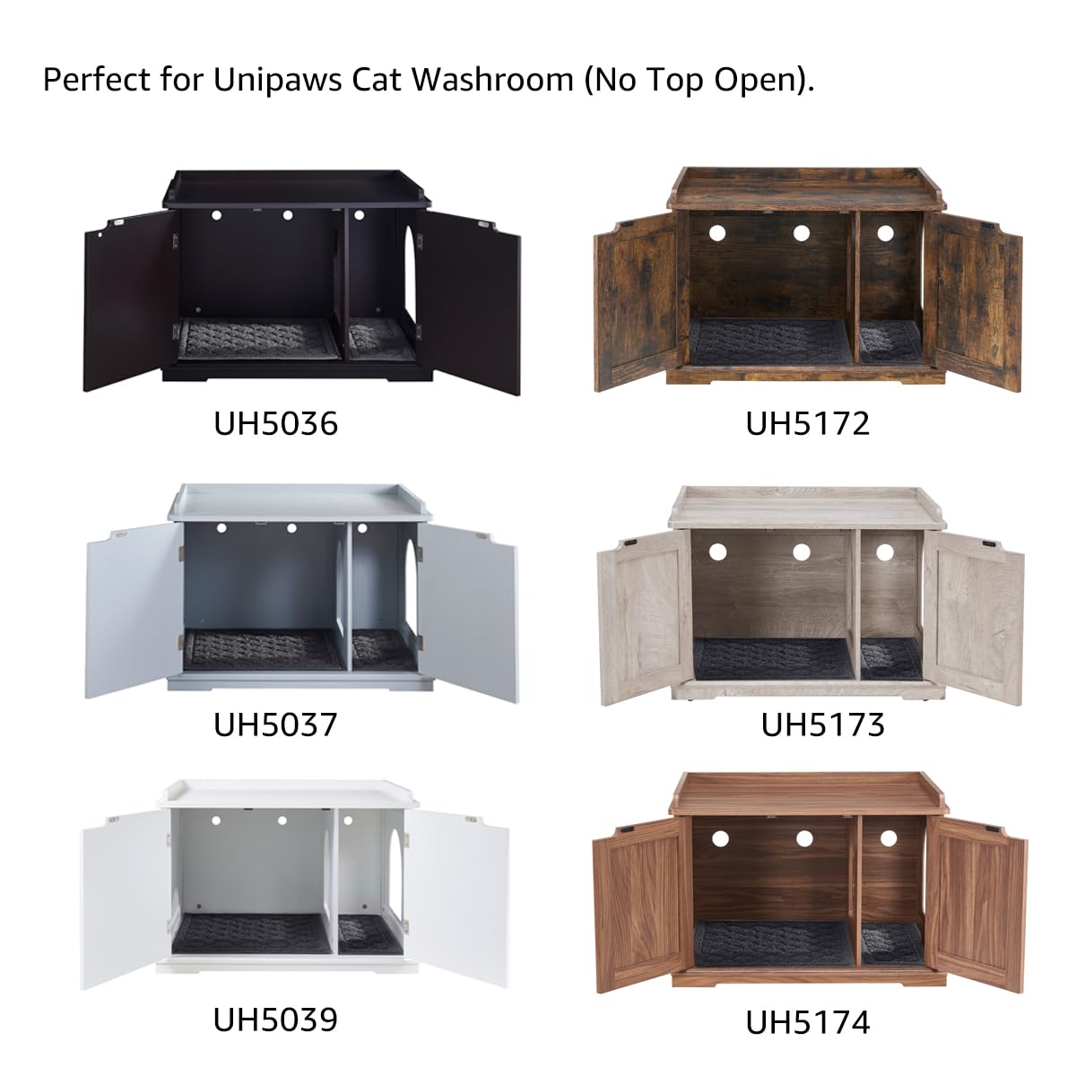 Alfombrilla Unipaws compatible con cajas de arena y accesorios