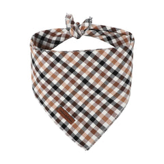 Bandana de perro Unique Style Paws en diseño cuadrado para estilos elegantes.