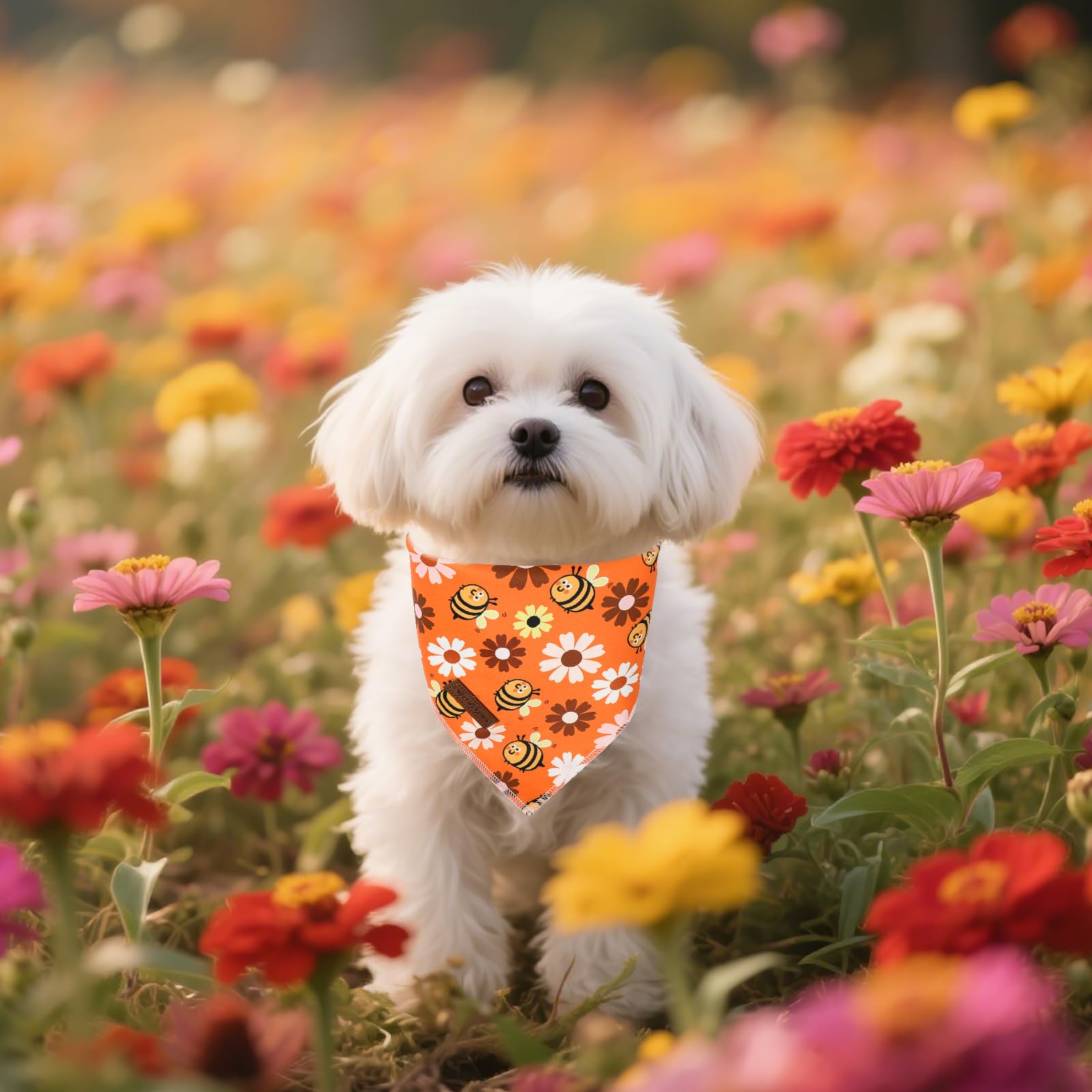 Bandana Unique Style Paws para paseo de picnic familiar con estilo.