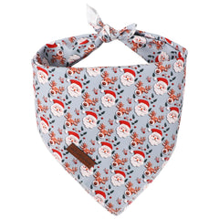 Bandana Unique Style Paws para perro, triángulo de algodón suave y cómodo.