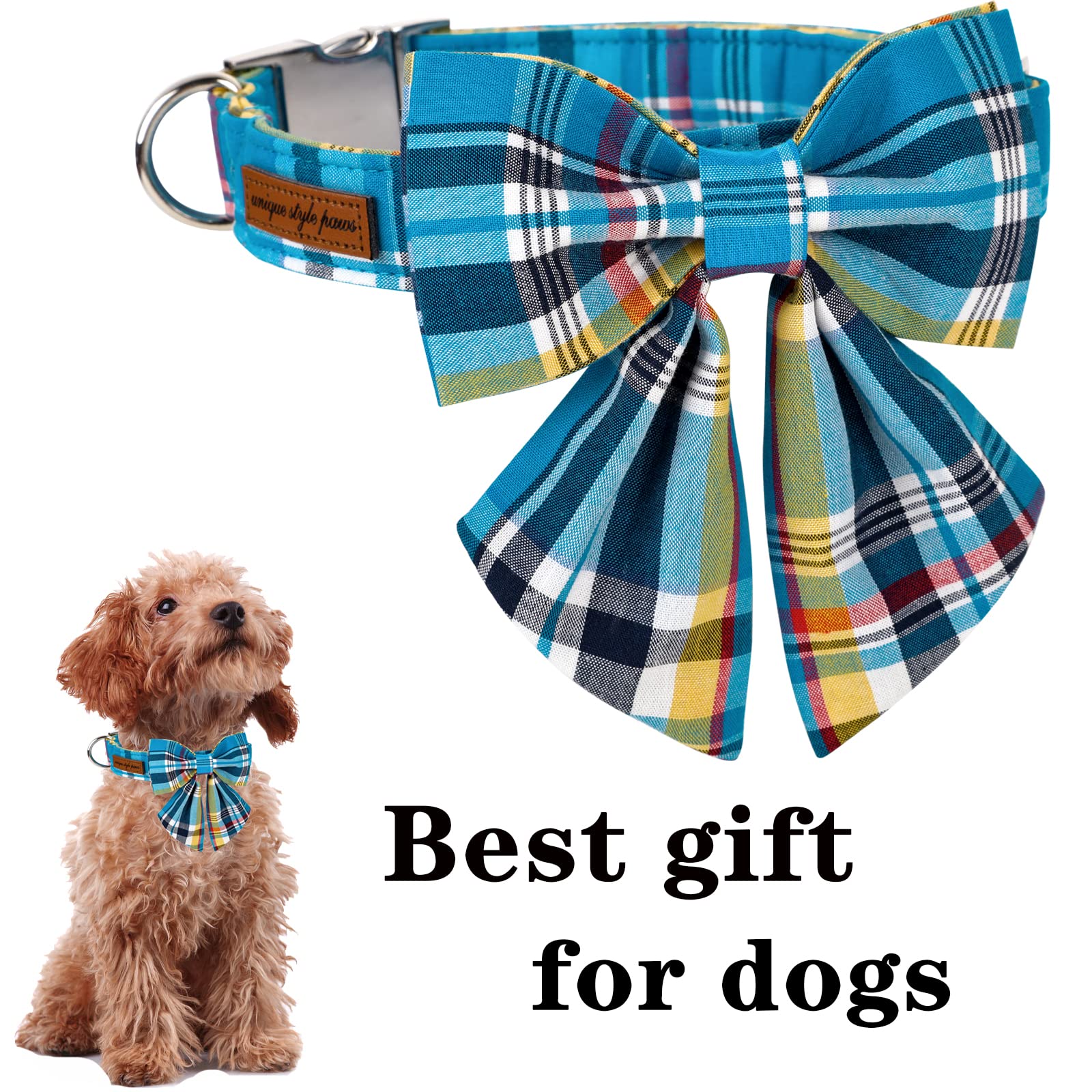 Unique style paws collar ajustable para perros de diferentes tamaños