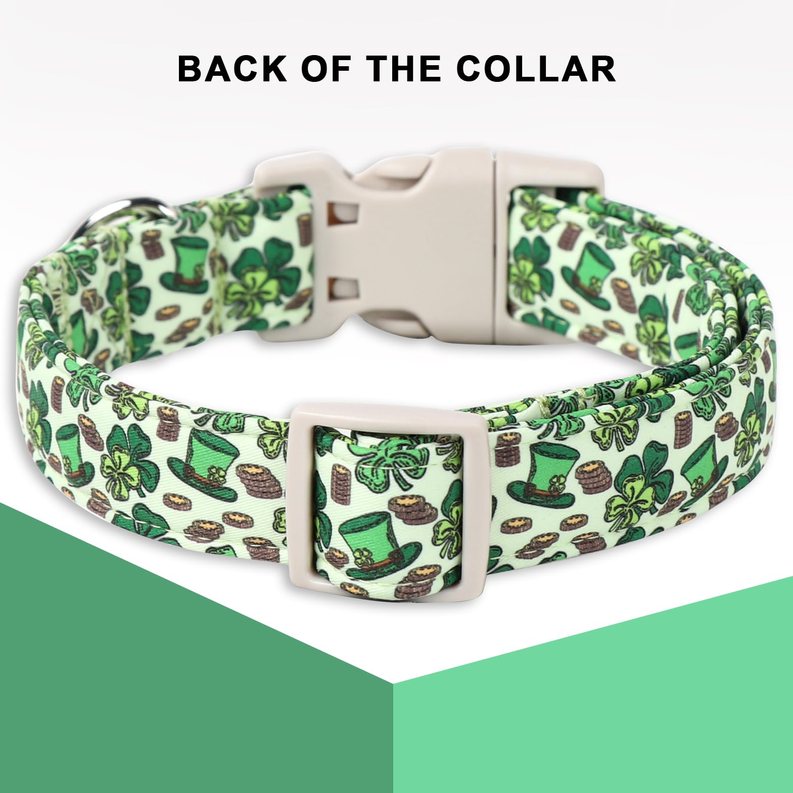 Unique Style Paws collar de algodón suave para comodidad diaria de la mascota.