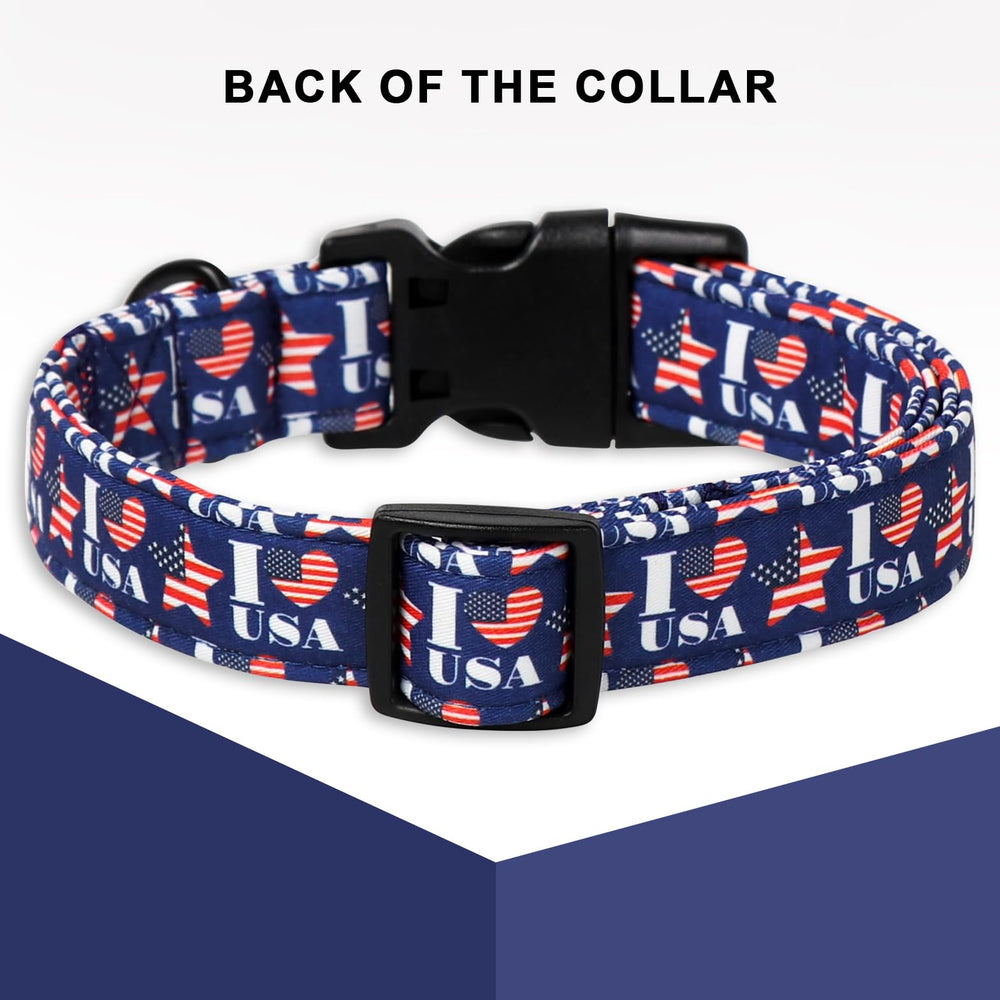 Unique Style Paws collar de algodón suave para comodidad diaria del perro