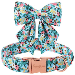 Collar con lazo ajustable de Unique Style Paws para paseos cómodos.