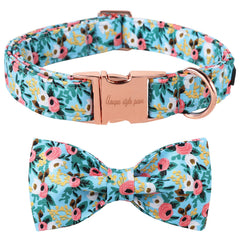 Unique style paws collar con lazo ajustable, cómodo y práctico para paseos.