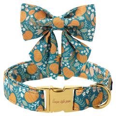 Collar Unique Style Paws con lazo de diseño animado para otoño