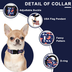 Unique Style Paws diseño con bandera en corazón para estilo único