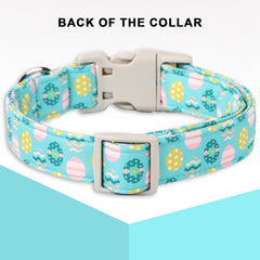 Unique Style Paws Collar de Pascua detalle lazo suave y transpirable