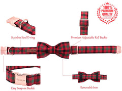 Unique Style Paws collar perro ajustable, garantiza comodidad y ajuste seguro.