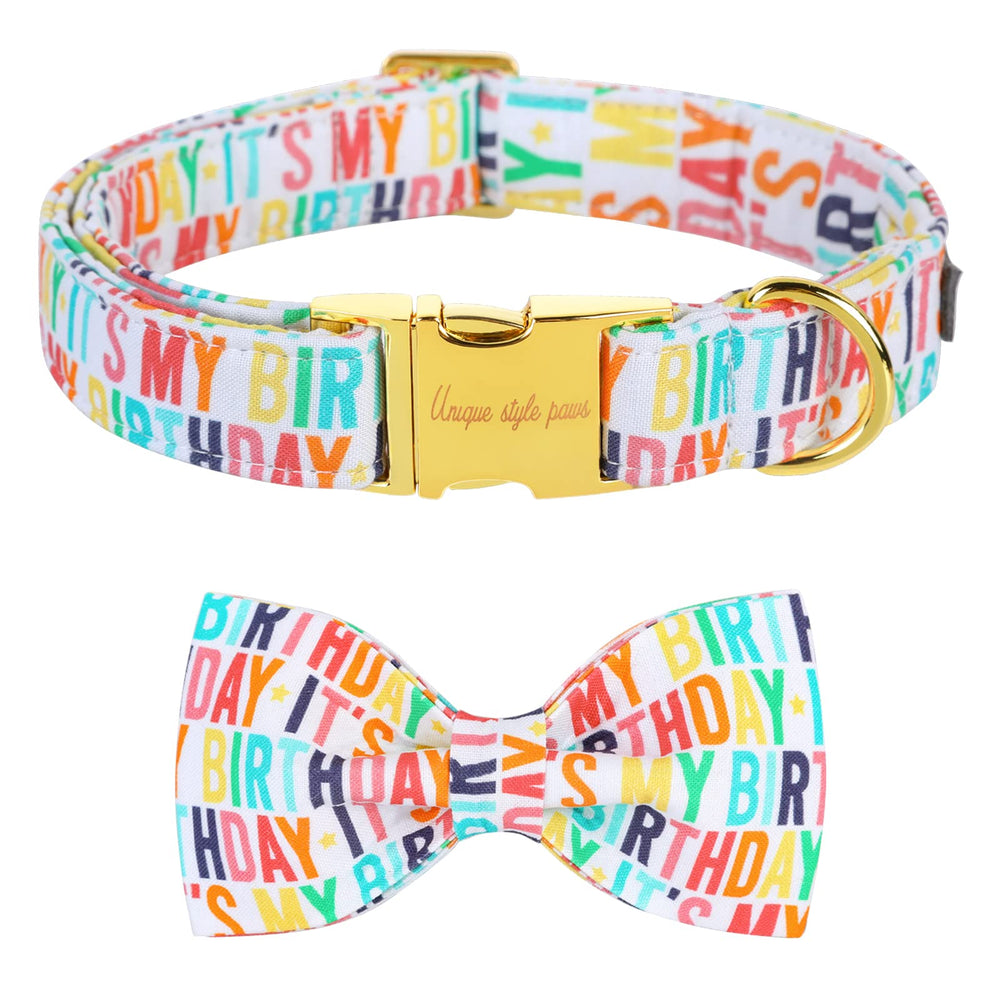 Unique Style Paws collar con lazo suave para paseos diarios y juego.