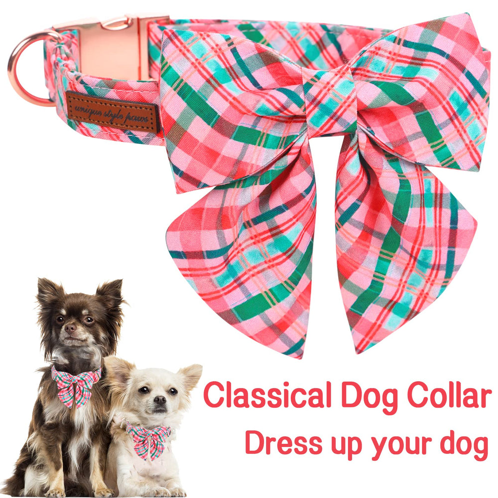Unique style paws corbat desmontable con dos elásticos para personalizar look.