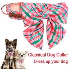 Unique style paws corbat desmontable con dos elásticos para personalizar look.
