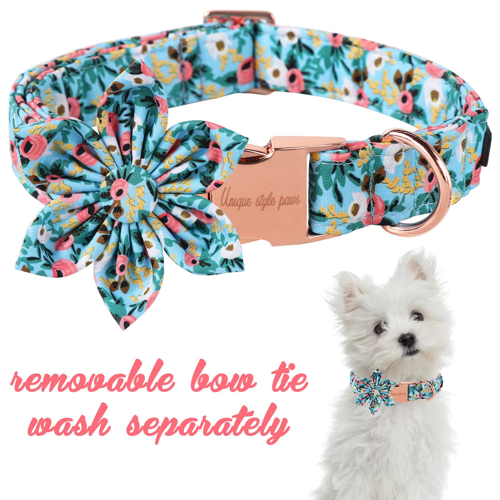 Unique style paws collar lavable a máquina, limpieza rápida y sencilla