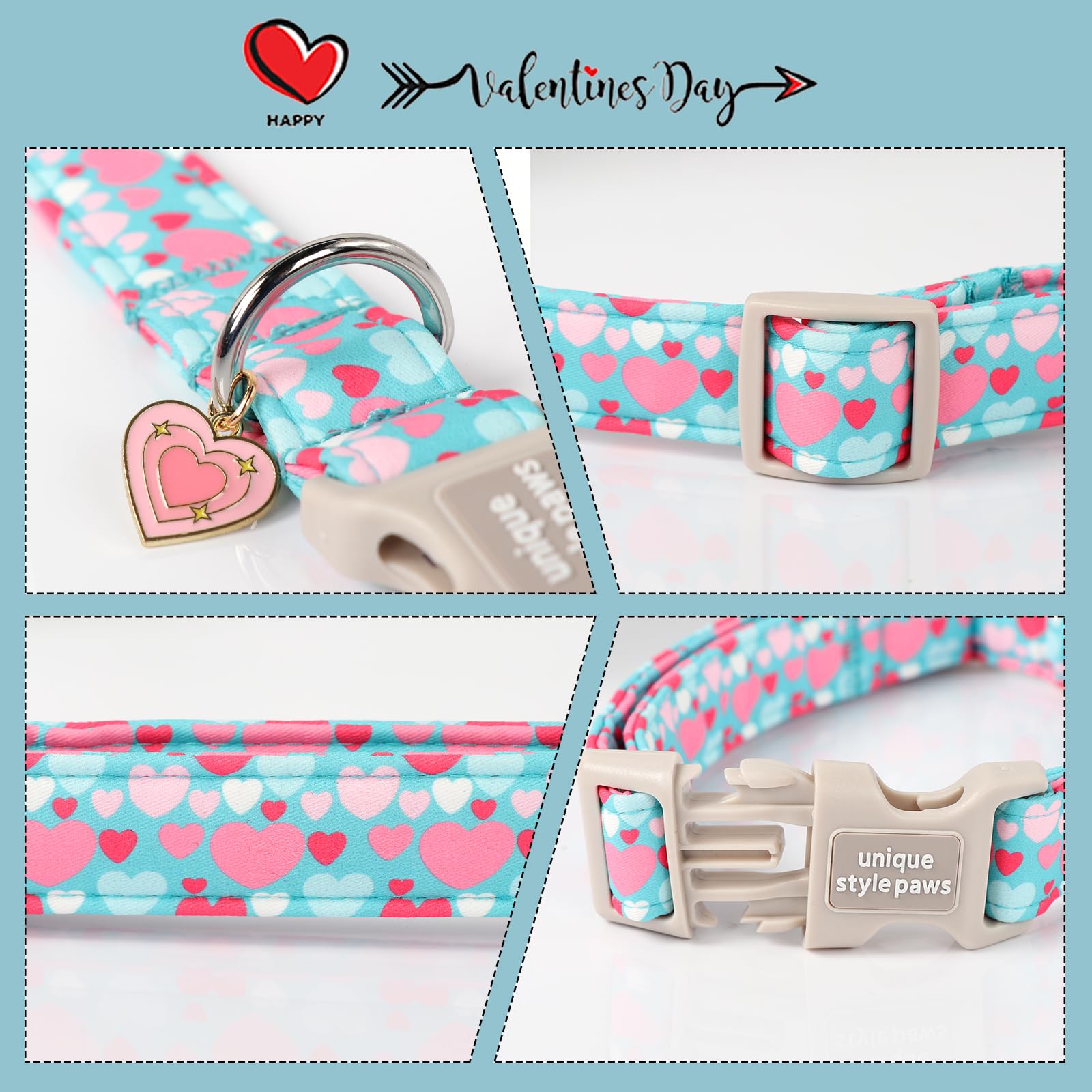 Unique Style Paws material algodón poliéster; comodidad diaria para tu mascota.