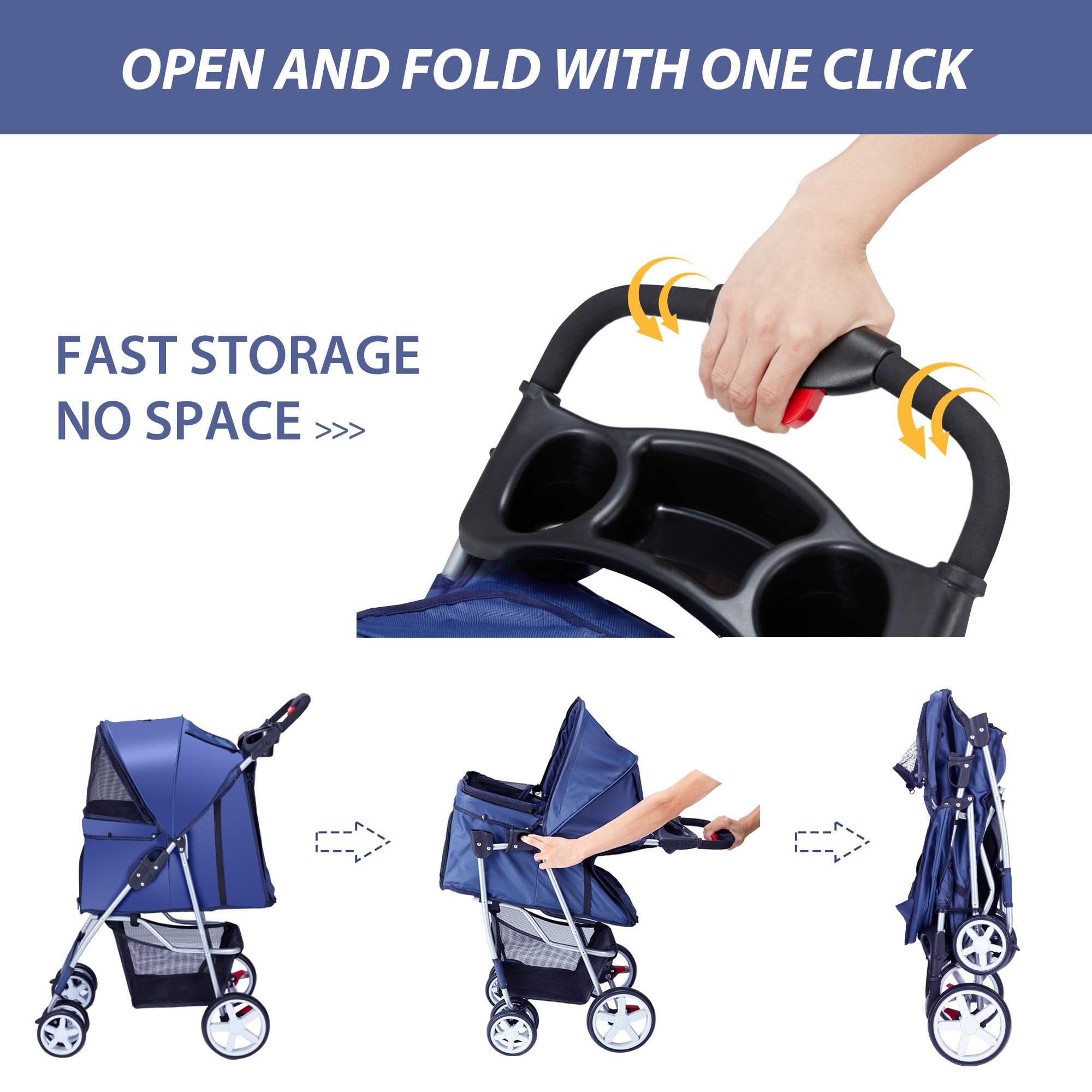 Unisakey plegado compacto facilita guardar en casa o coche.