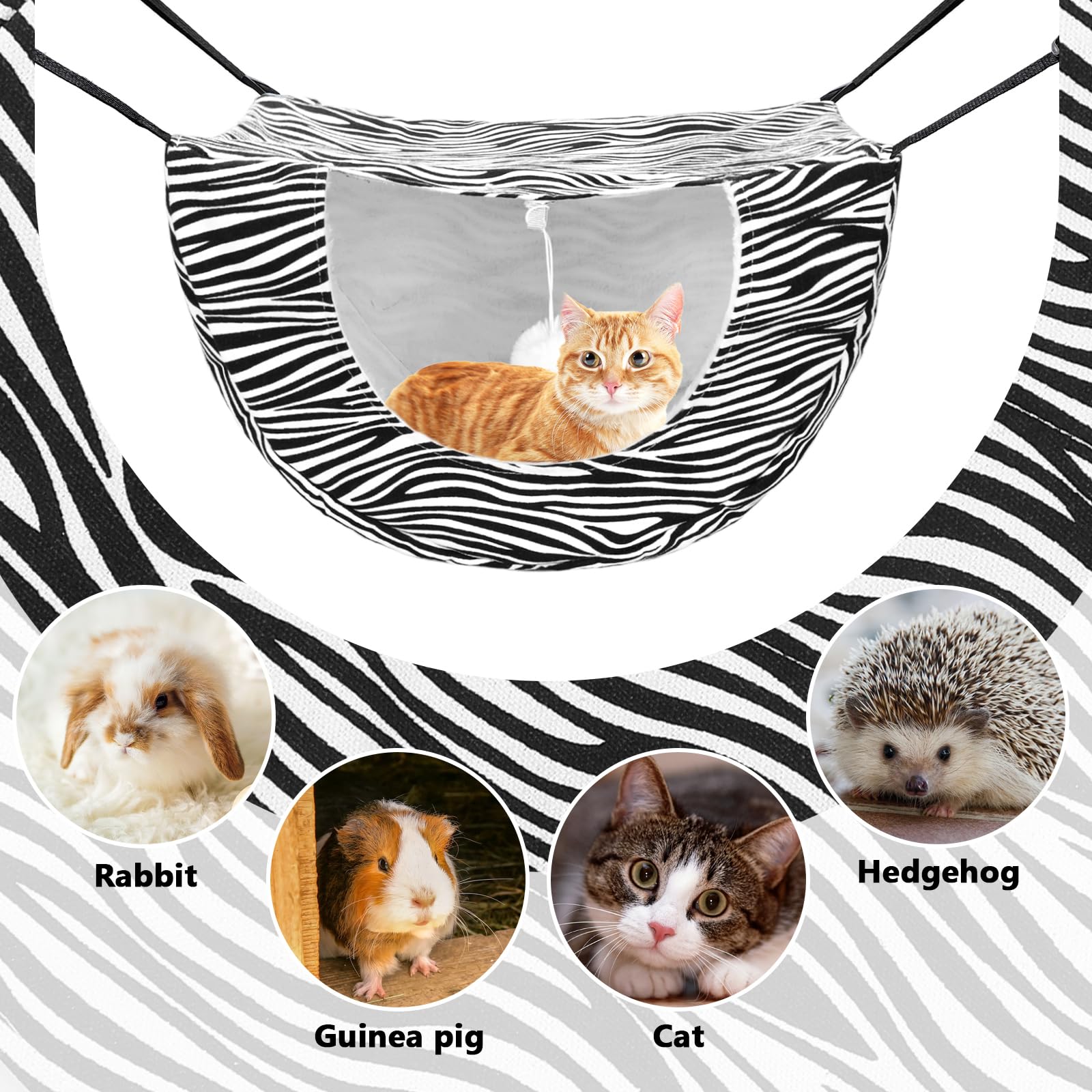 Unittype hamaca para mascotas pequeñas, reposo cómodo y estable.