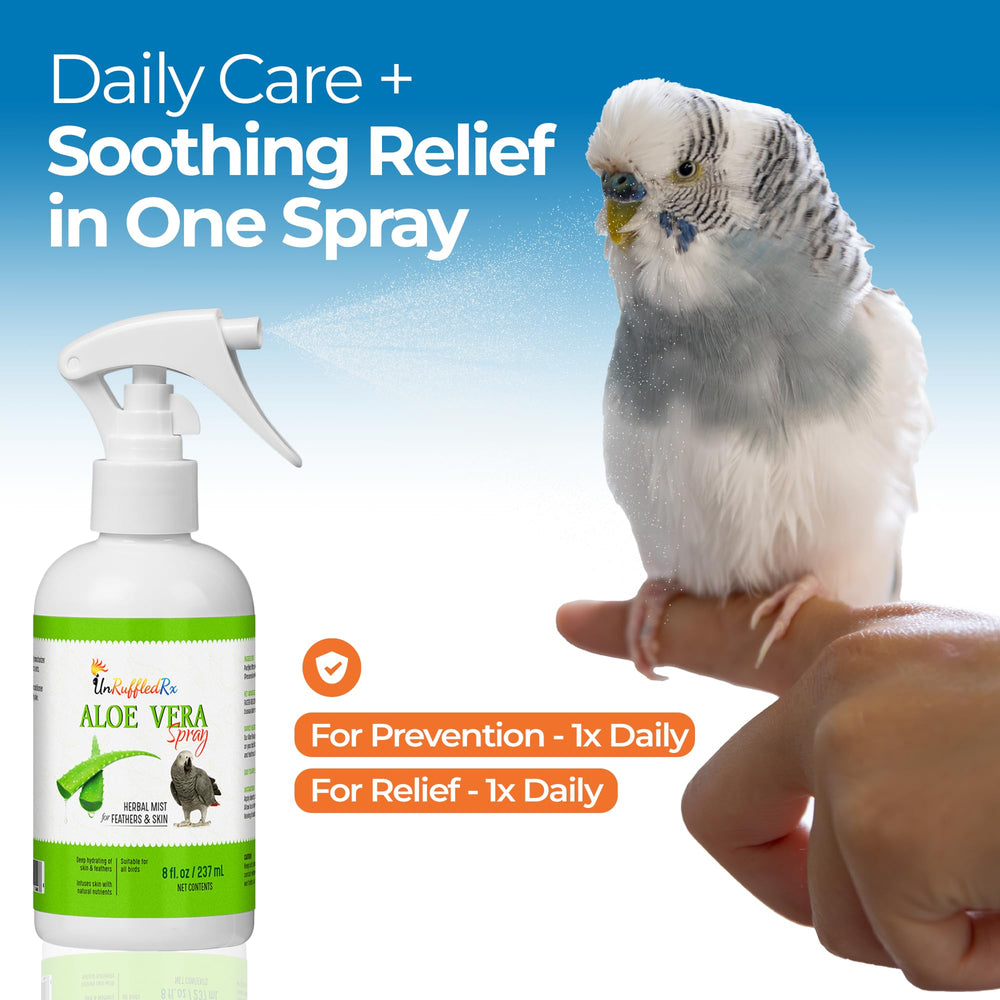 Fabricado en Estados Unidos con control de calidad de UnRuffledRx Aloe Vera.