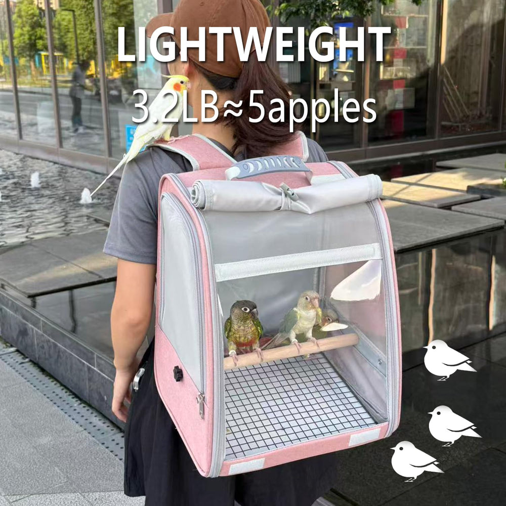 UOOPET mochila portadora con acceso inferior para limpieza rápida