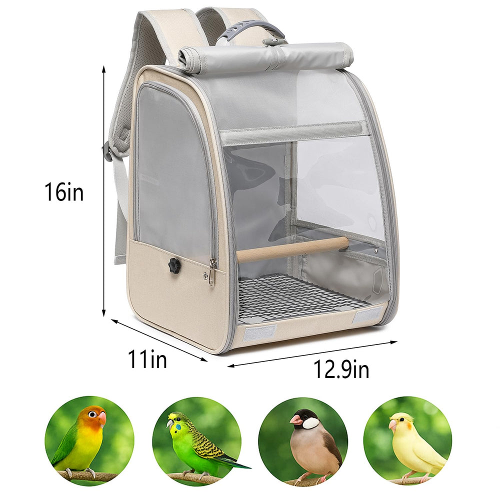 UOOPET mochila portadora de aves usos veterinario y viajes