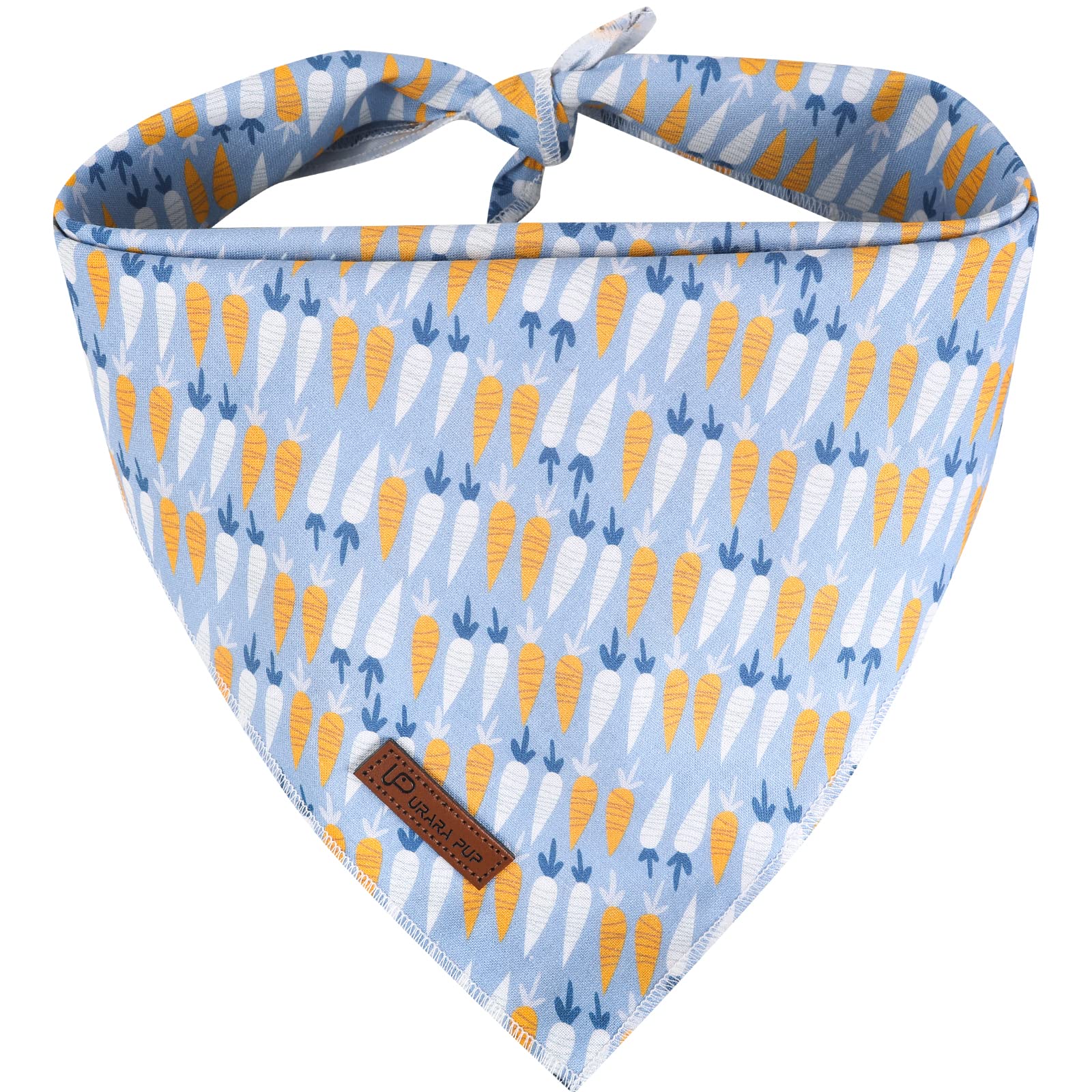 UP URARA PUP bandana de Pascua para perro, lista para lucir festiva y cómoda.