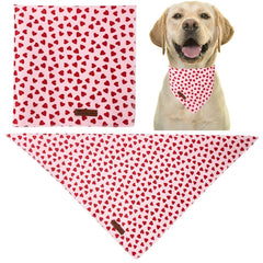 Bandana UP URARA PUP para perros con cuadros rosas, perfecta para sesiones