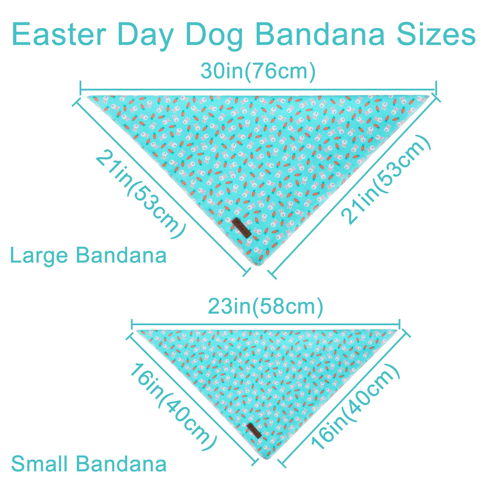 UP URARA PUP bandana triangular en algodón, lista para lucirse