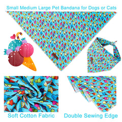 UP URARA PUP bandana triangular de doble capa, mayor durabilidad para paseos.