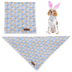 UP URARA PUP bandana de zanahoria para perro, ideal para sesiones de fotos.