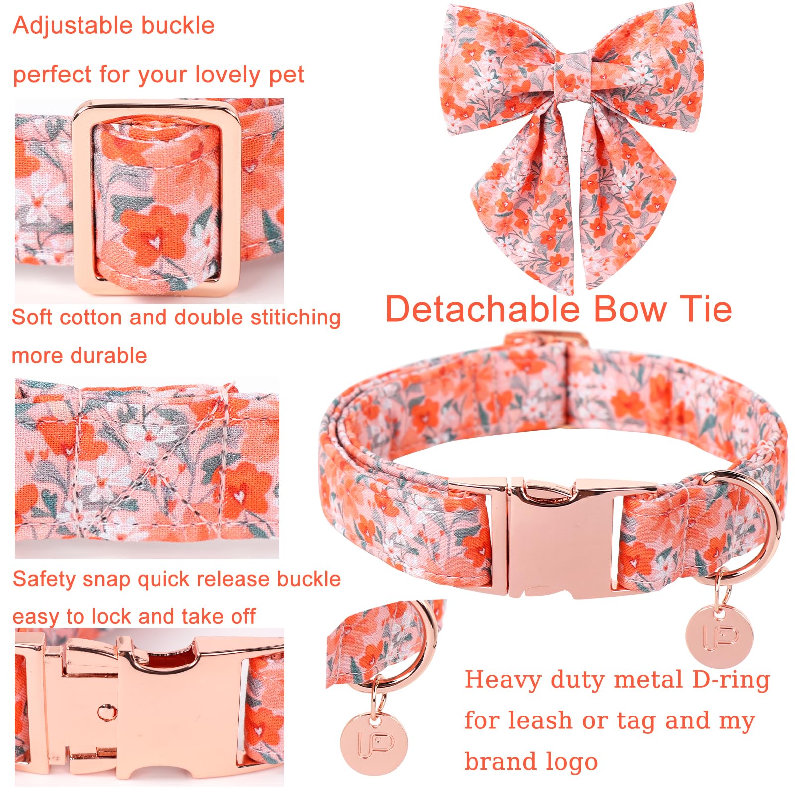 UP URARA PUP collar ajuste talla M para un ajuste cómodo