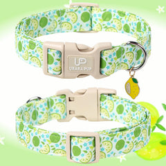 Colgante de limón en el collar UP URARA PUP para un toque veraniego.