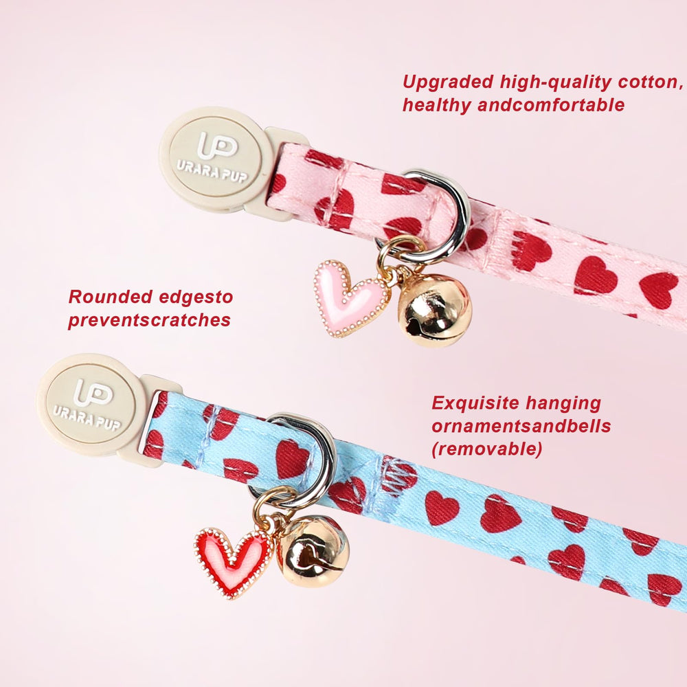UP URARA PUP collar con campana rosa, ayuda a localizar al gato y avisa a las aves