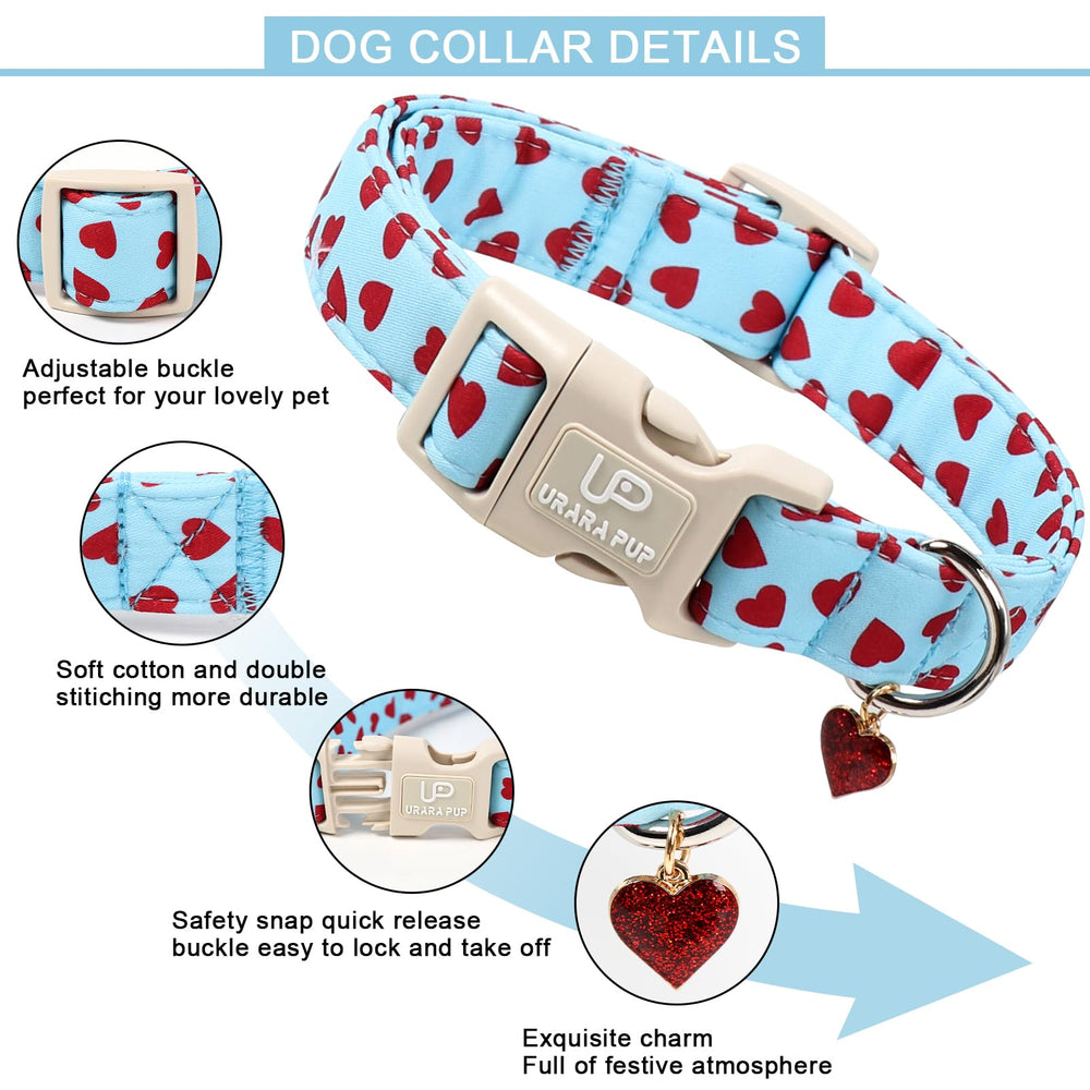 UP URARA PUP collar perro cierre plástico duradero para mayor seguridad.