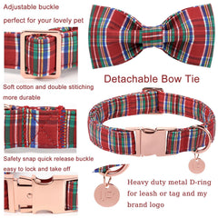 UP URARA PUP collar perro con charms Santa