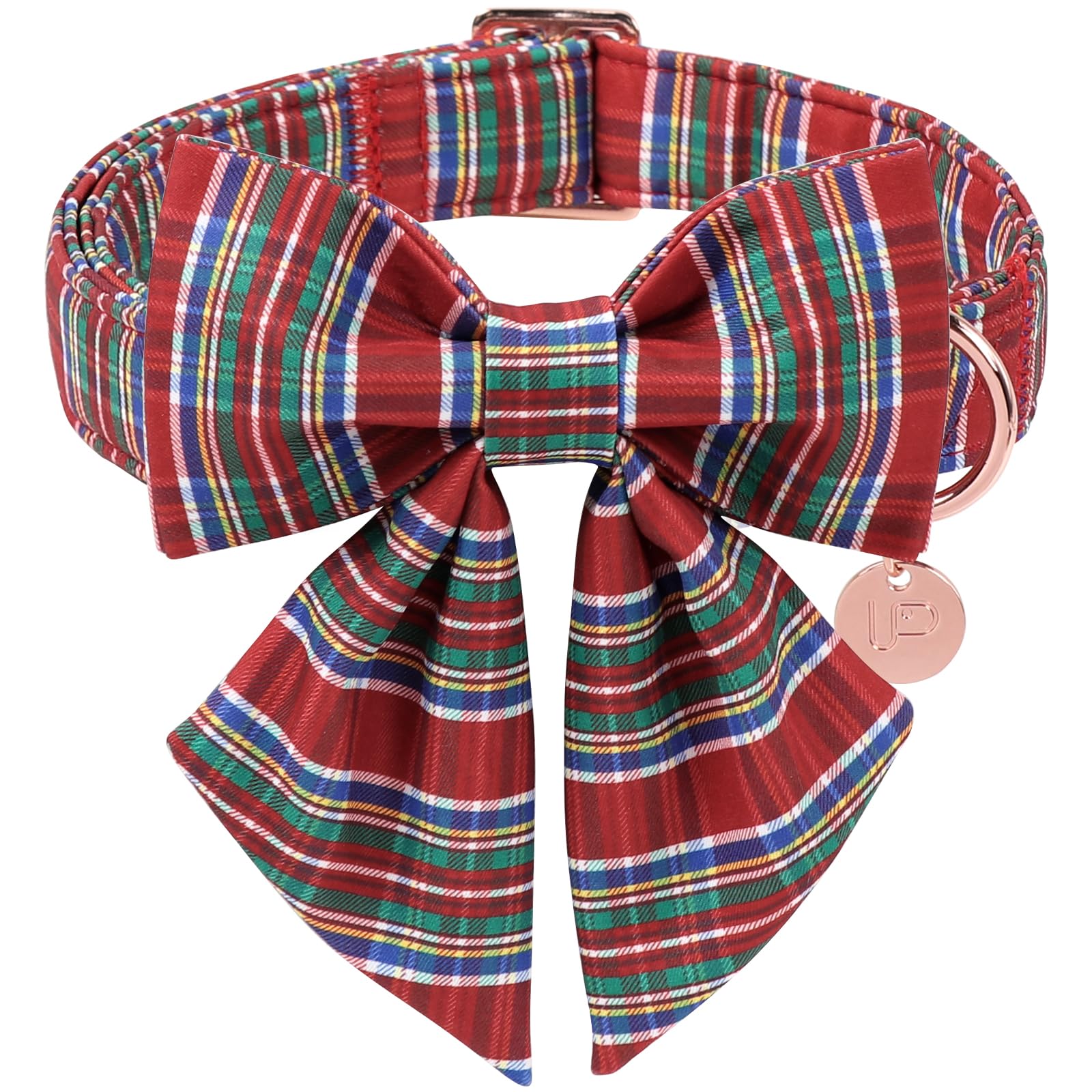 UP URARA PUP collar navidad cuadros cómodo y seguro para uso diario