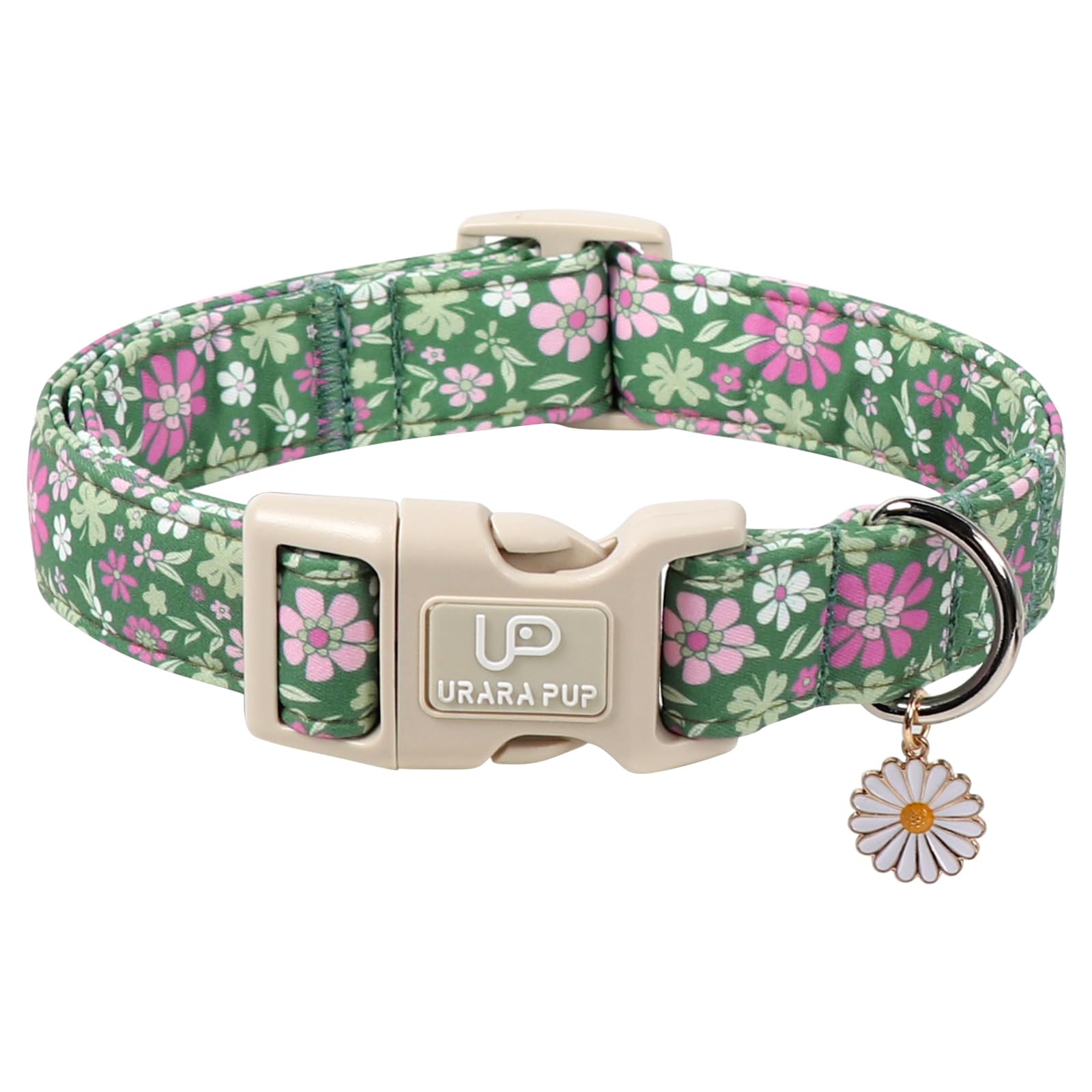 UP URARA PUP collar San Patricio ajustable para paseos cómodos