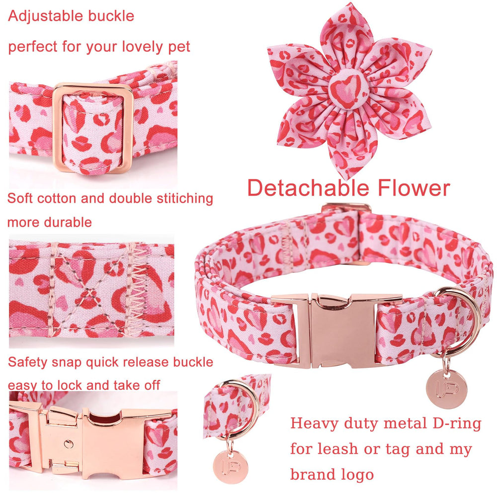 UP URARA PUP collar rosa suave, cómodo para piel sensible y uso diario.
