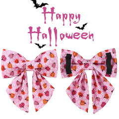 UP URARA PUP lazo Halloween con dibujos, añade encanto al atuendo del perro.