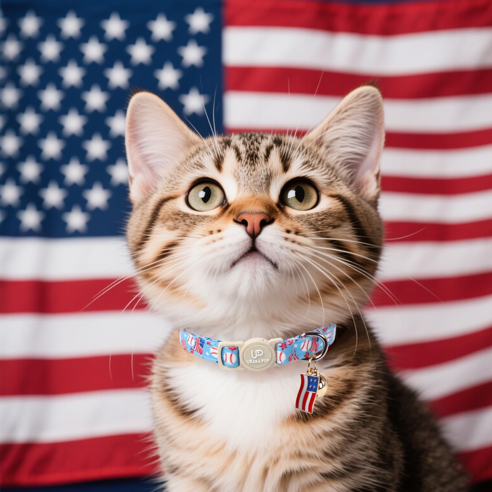 UP URARA PUP ocasiones uso collar gato para fiestas y picnic.