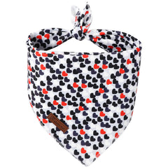 Pañuelo UP URARA PUP rosa con cuadros, ideal para paseos diarios.