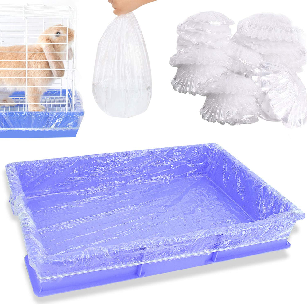 Upcessory forro de jaula desechable transparente para observar excreciones con claridad