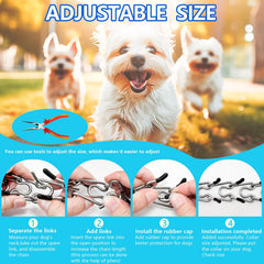 UPDOPEF collar ajustable XL4mm, apto para razas grandes.