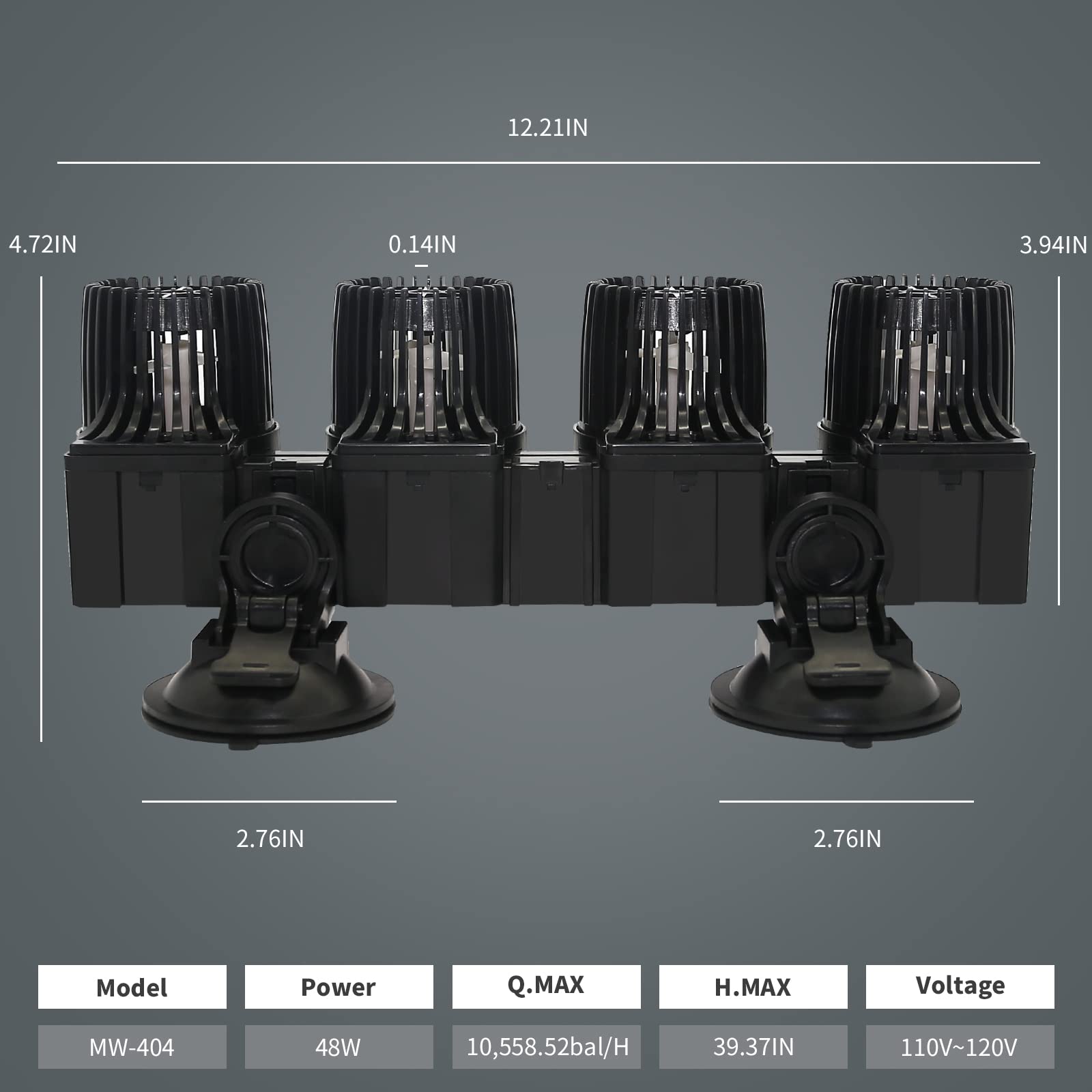 UPETTOOLS potencia y eficiencia, movimiento de agua constante