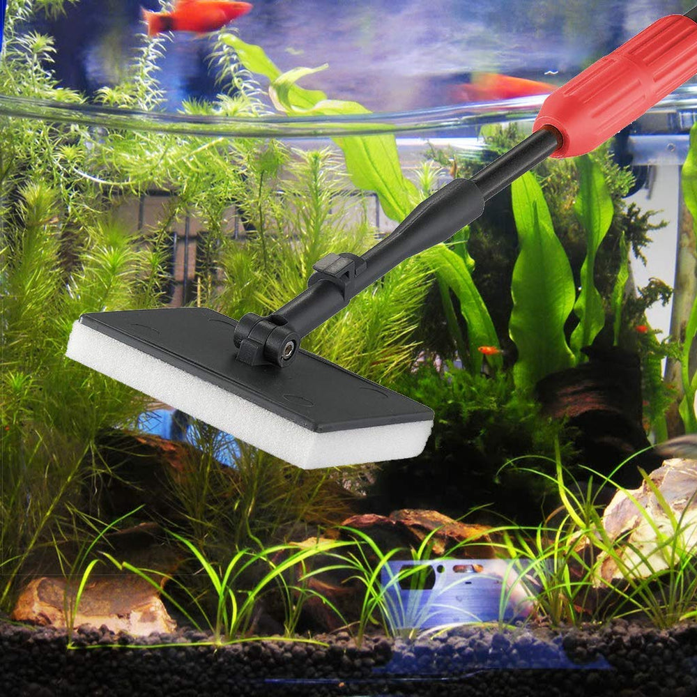 UPETTOOLS cepillo limpiador llega a rincones del acuario