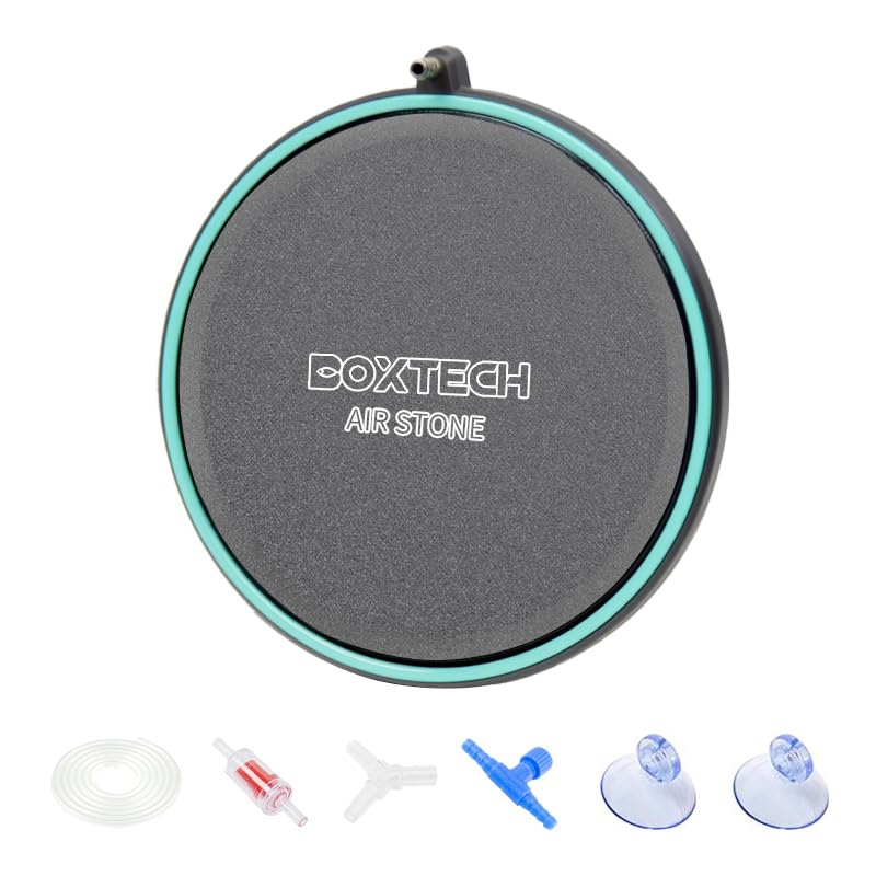 Piedra de aire UPETTOOLS 4 pulgadas para acuario con oxigenación silenciosa.