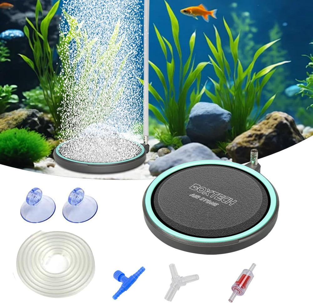 UPETTOOLS piedra de aire nano 50 mm con burbujas finas para oxigenar acuarios.
